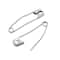 Dritz® 1.5" Nickel-Plated Brass Curved Basting Pins, 75ct.